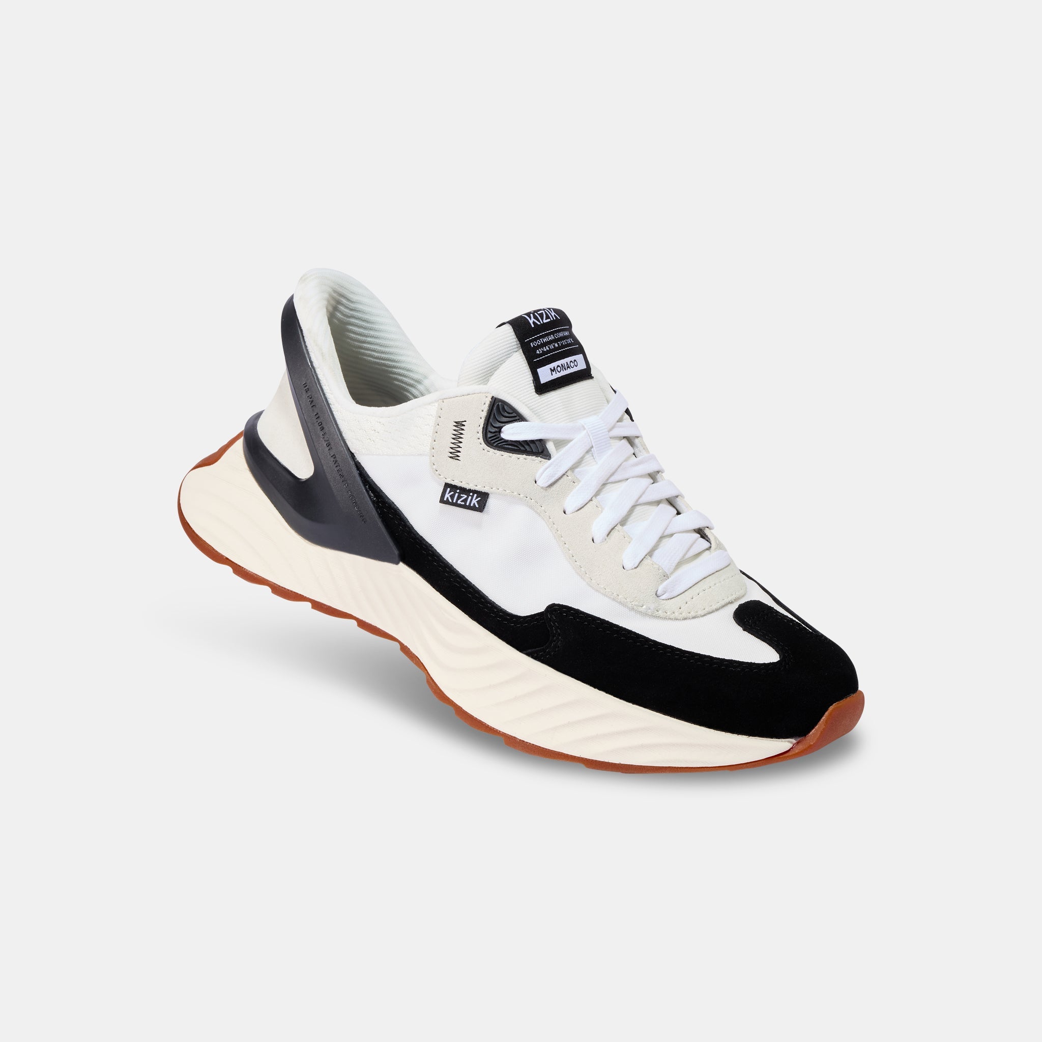 Men's Monaco - White/Black