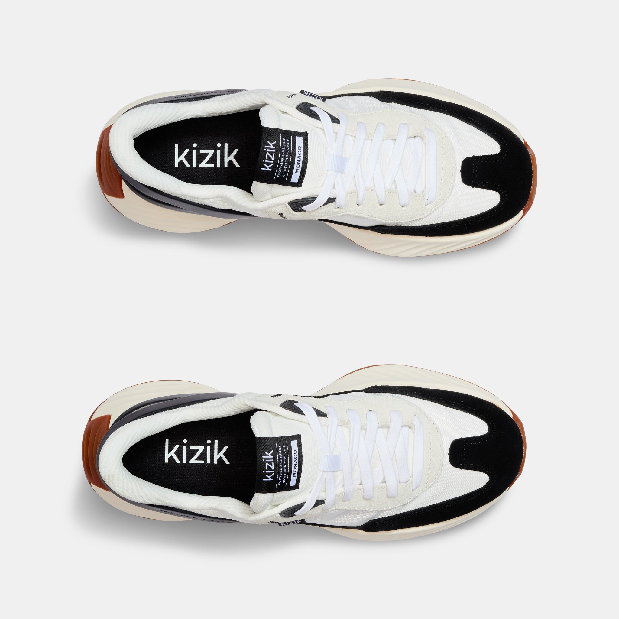 Men's Monaco - White/Black