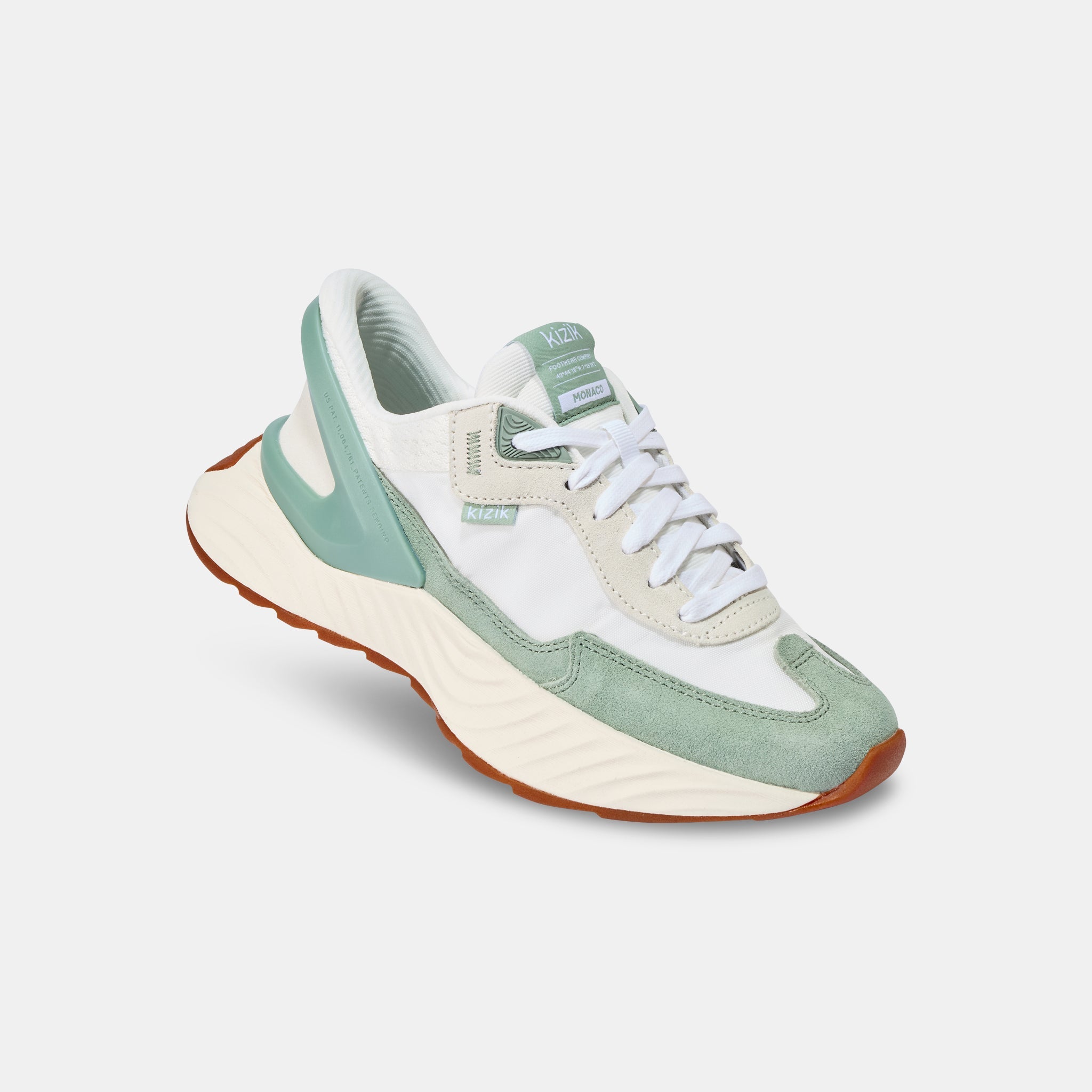 Women's Monaco - White/Iceberg Green